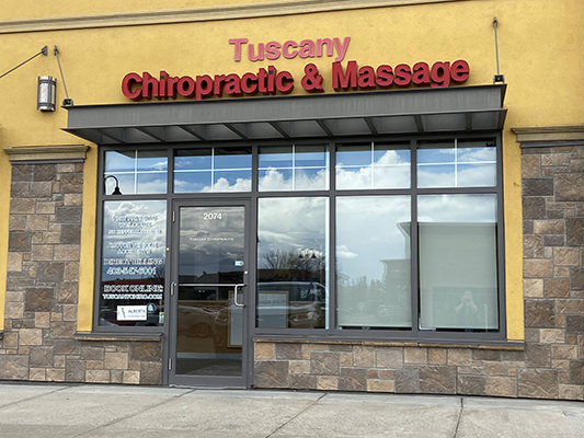 Chiropractic Calgary AB Front Of Building